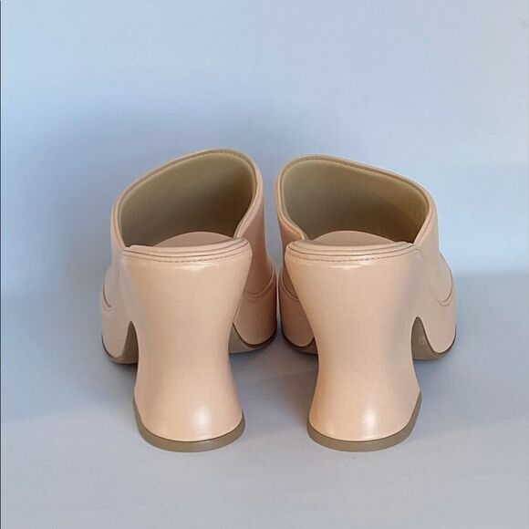 Bottega Veneta Wedge Leather Platform Sandals size 40 - Picture 4 of 10